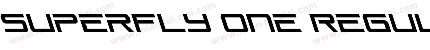 SuperFly One Regular字体转换